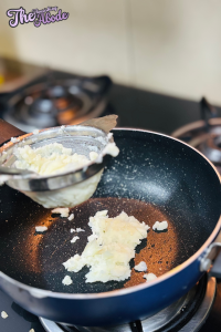 Mash until the texture starts to look soft