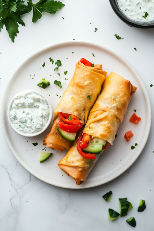 mediterranean-spring-rolls