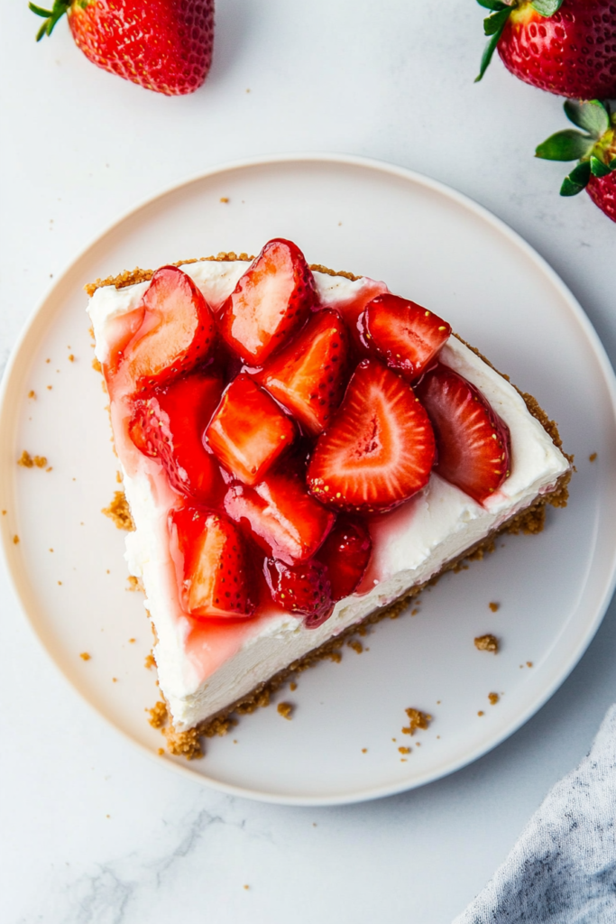 no-bake-strawberry-cheesecake