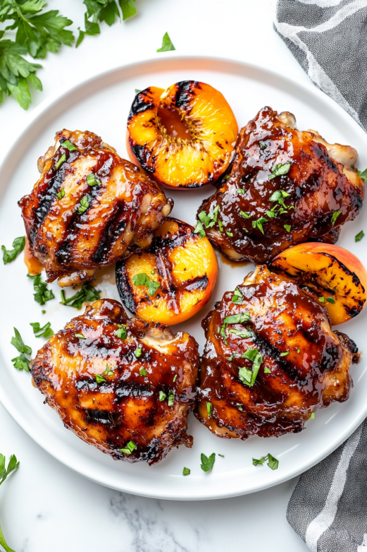 peach-whiskey-barbecue-chicken-recipe