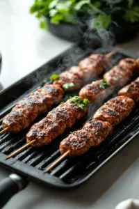 Place the Kababs on the Grill