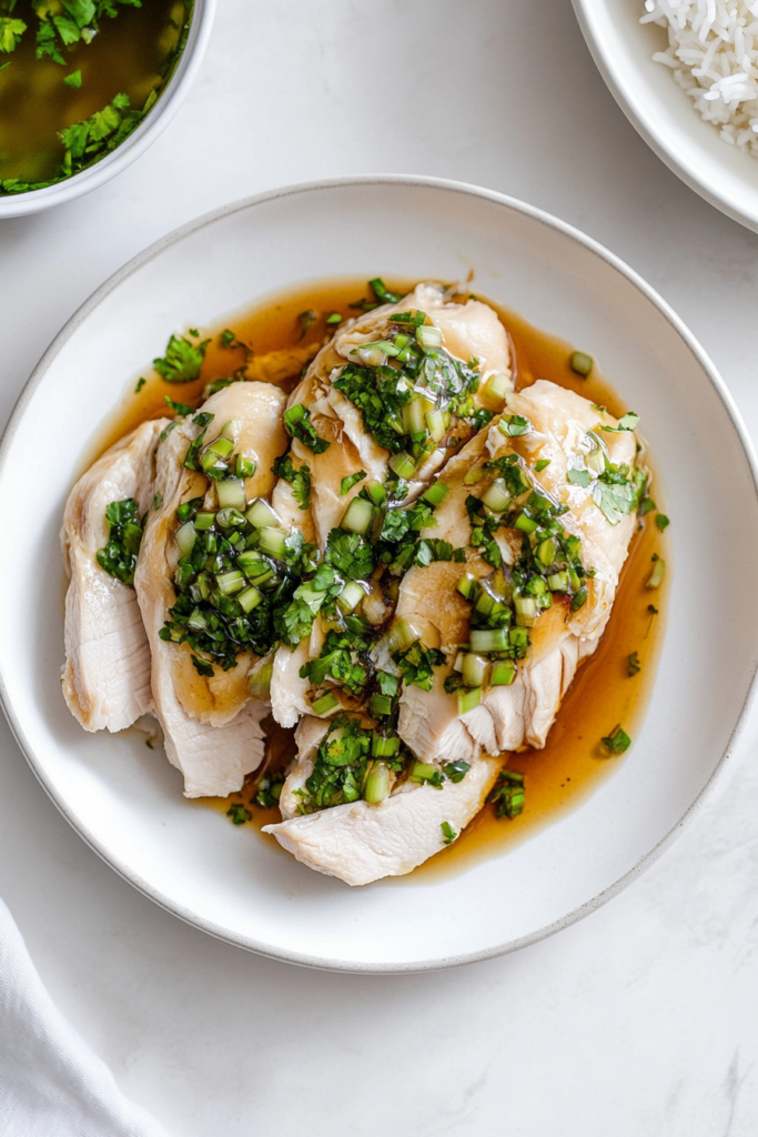 poached-chicken-with-spring-onion-and-ginger-sauce