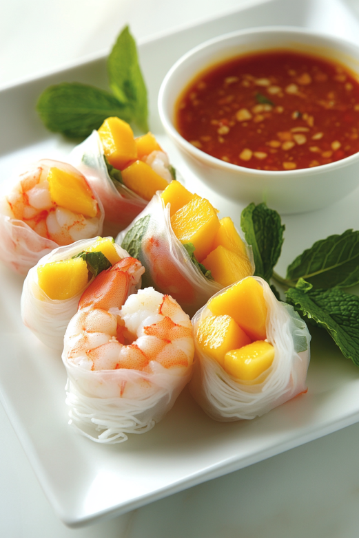 shrimp-and-mango-spring-rolls