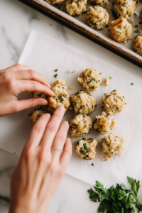 stuffing-balls-being-baked-to-a-beautiful-golden-brown-in-the-oven