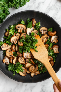 adding-kale-stems-for-extra-nutrition-in-cabbage-rolls