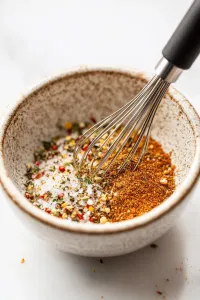 combine lemon pepper seasoning, salt, garlic powder