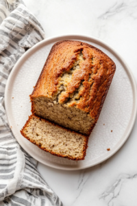 cooling-and-slicing-banana-bread-loaf