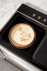 cooling-the-fresh-baked-cheesecake-to-set-the-cream-and-be-served-for-desserts