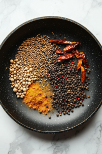 dry-roasting-karahi-masala-for-intensified-aroma-and-depth