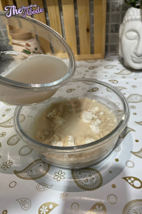 gradually add the flour