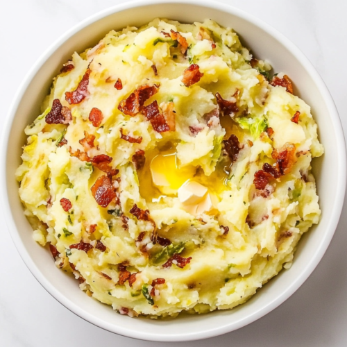 serving-colcannon-as-the-side-dish-made-with-mashed-potatoes-and-crumbled-bits-of-bacon-to-enrich-your-experience