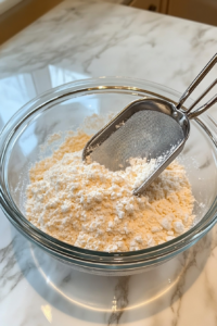 This image shows flour mixture, sugar, and buttermilk being gradually incorporated into the creamed butter and chocolate mixture, forming a thick cake batter.