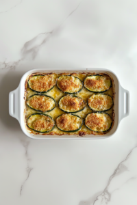 perfectly-baked-zucchini-boats-in-a-rectangle-dish-topped-with-golden-cheese