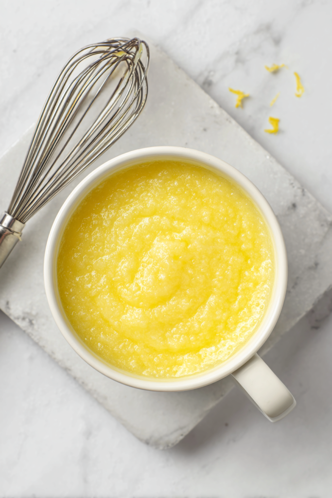 semi-frozen-lemon-sorbet-in-canister-with-whisk-on-marble