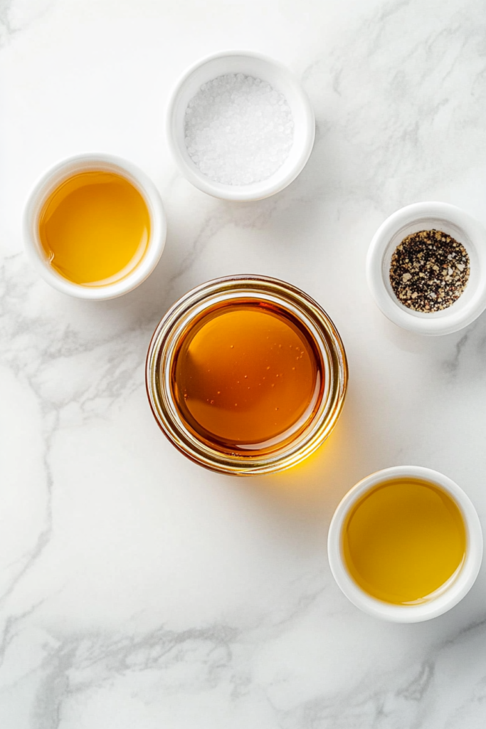 vinaigrette-ingredients-mason-jar-marble