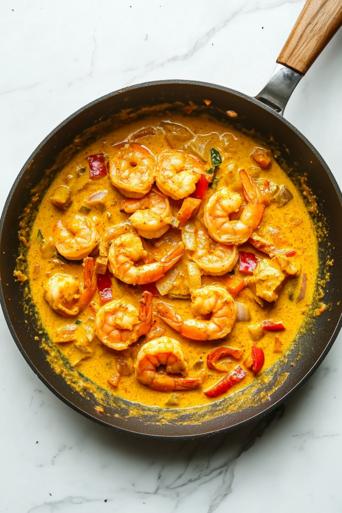 adding-shrimp-to-the-curry-base-in-a-pan-9695968-683x1024