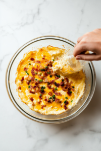pouring-the-prepared-mixture-into-a-greased-baking-dish-3260153-683x1024