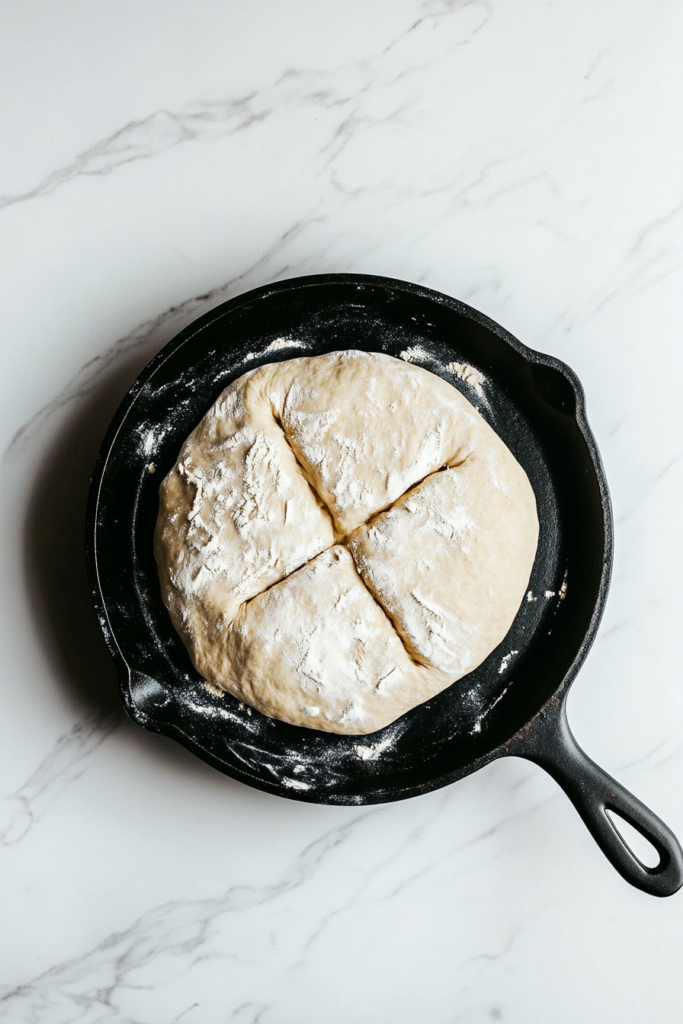 scoring-the-top-of-irish-soda-bread-dough-with-a-knife-5915513-683x1024