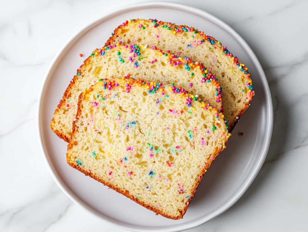 funfetti-quick-bread-loaf-featured-on-white-marble-minimal