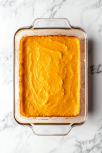 honey-cornbread-batter-ready-to-be-baked-in-the-oven