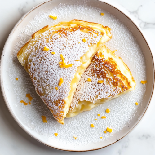 light-golden-souffle-crepes-dusted-with-powdered-sugar-on-white-marble