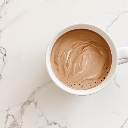 serving-crockpot_hot_chocolate_top_down_white_mug_on_marble