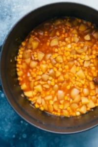 simmer until the potatoes are tender