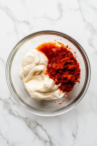 unmixed-chile-lime-mayo-ingredients-in-glass-bowl