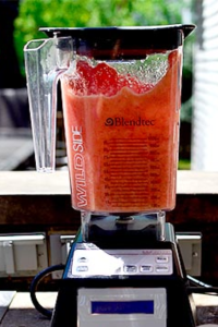 Add the cubed watermelon