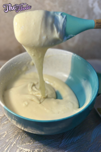 Add the softened cream cheese