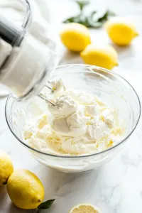 Add the softened cream cheese