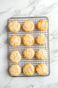 freshly-baked-lancashire-biscuits-cooling-on-wire-rack-over-white-marble