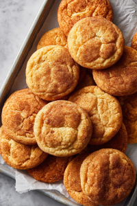 freshly-baked-pumpkin-cookies-on-baking-sheet