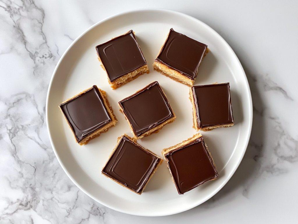 millionaires-shortbread-stacked-perfectly-on-white-ceramic-plate-clean-background