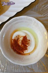 mix the mayonnaise, lime juice, chili powder