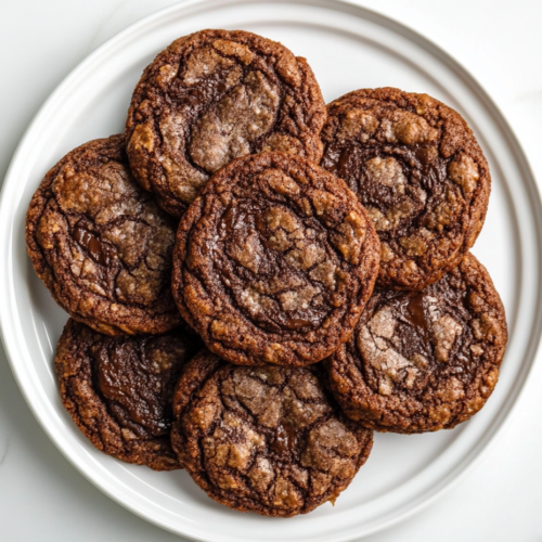 nutella-cookies-stacked-on-white-ceramic-plate-featured-shot
