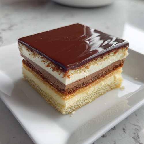 opera-cake-finished-glossy-layers-white-plate