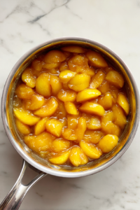 peach-filling-simmered-soft-in-saucepan