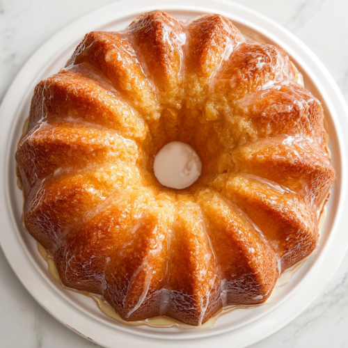 pineapple-cream-cheese-pound-cake-on-white-marble