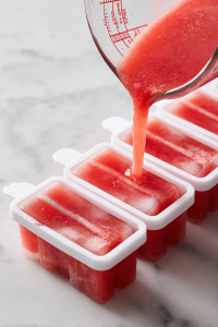 pouring-watermelon-juice-into-rectangular-popsicle-molds