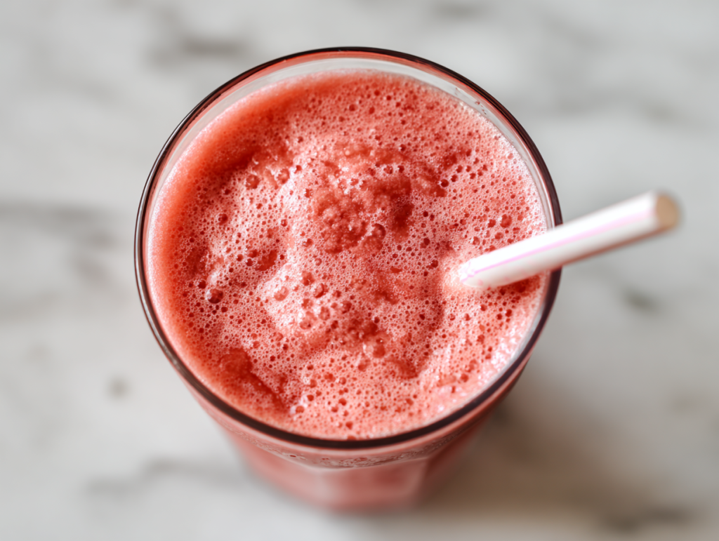 refreshing_watermelon_smoothie_in_clear_glass_on_white_marble