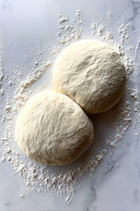 shaping-pizza-dough-circle-white-marble-surface