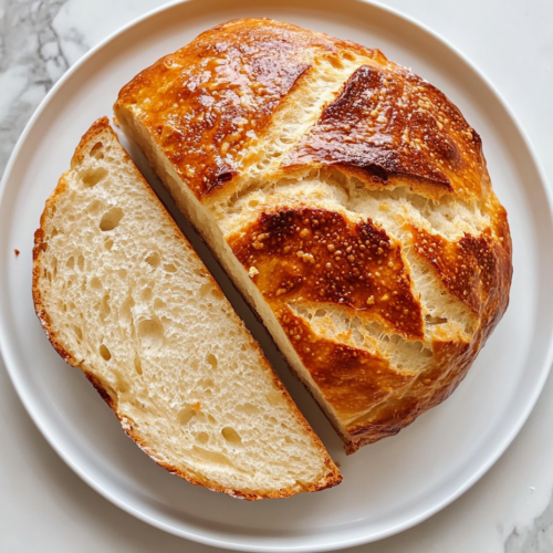 sliced-stovetop-bread-on-white-round-plate-on-clean-white-marble