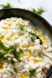 Serve the salad chilled,