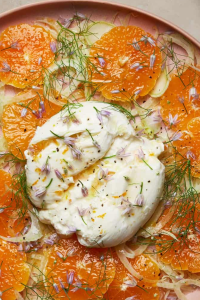 Transfer the salad mixture onto