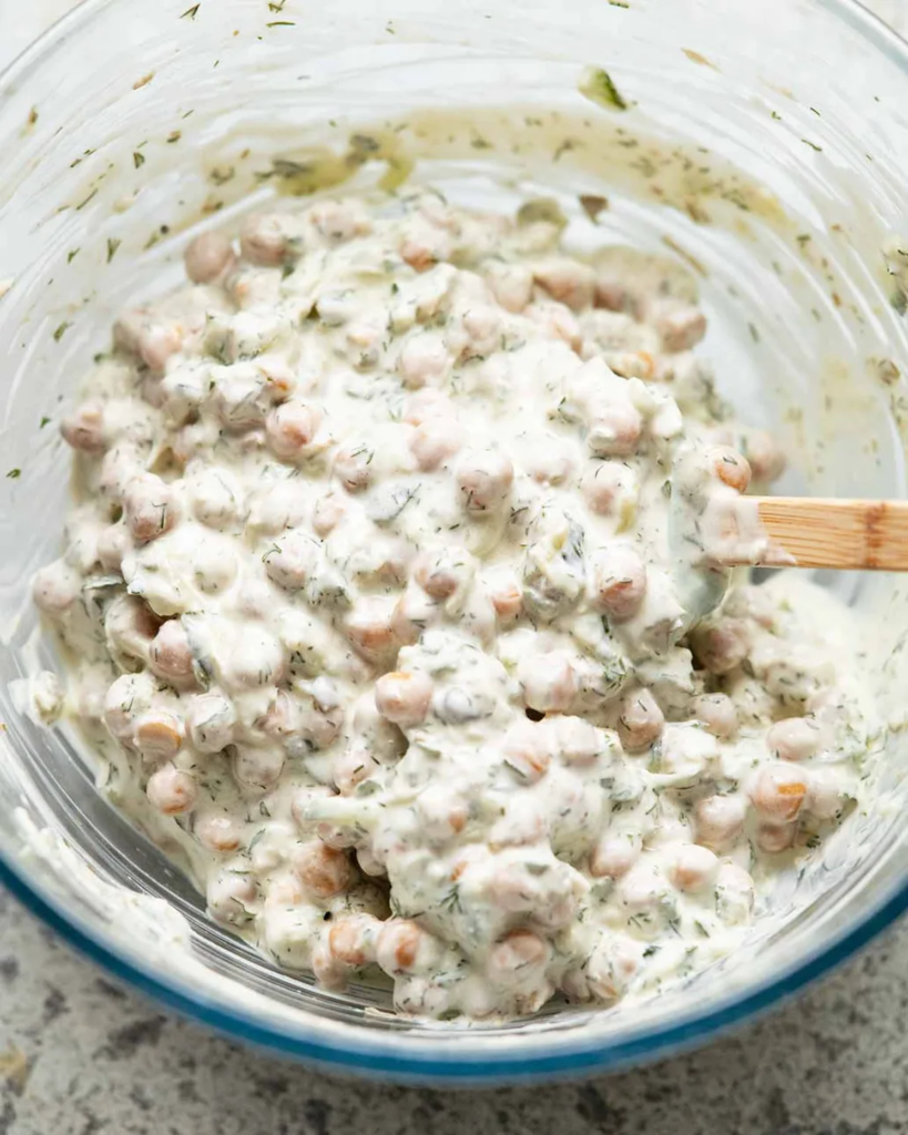 Zesty Tzatziki Chickpea Salad