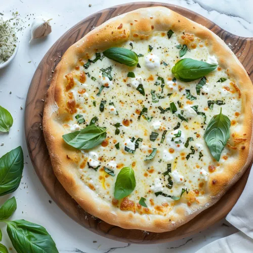 Ricotta & Mozzarella Marvel White Pizza Recipe