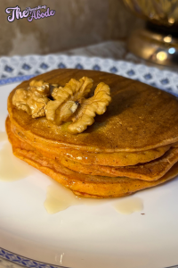 Serve them warm with maple syrup