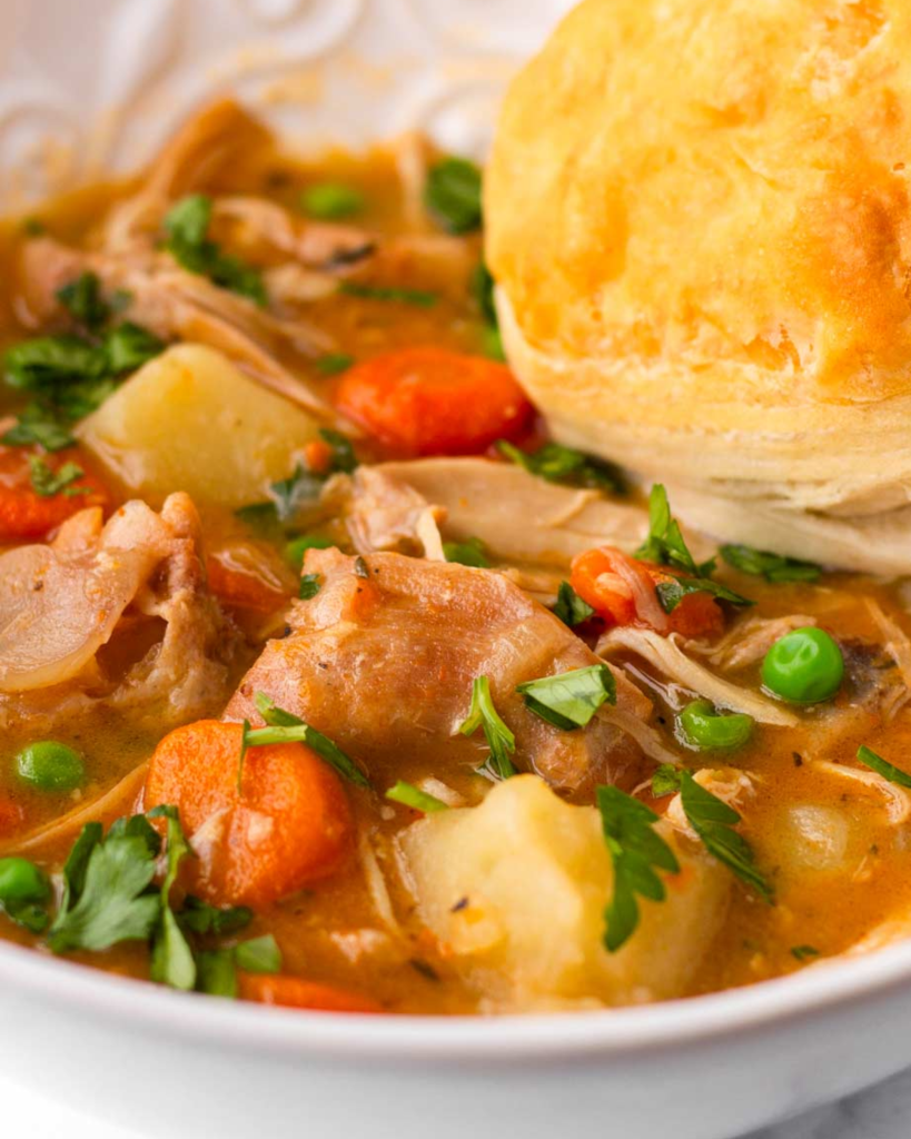 Slow Cooker Fall Chicken Stew