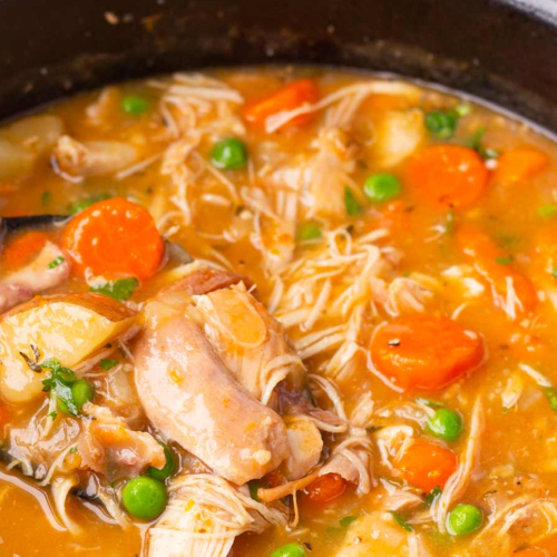 Slow Cooker Fall Chicken Stew Recipe